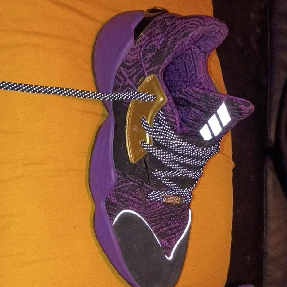 adidas Purple and Black Sneakers Limited Edition Star Wars Shoes - Picture 5 of 10